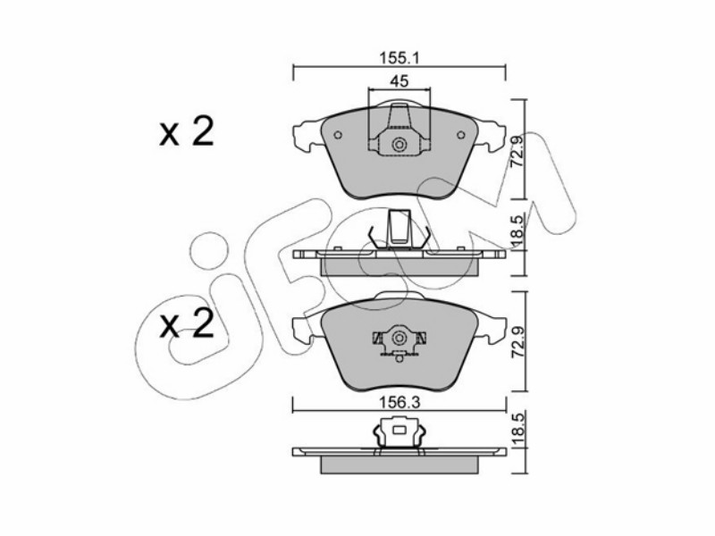 Brake pads