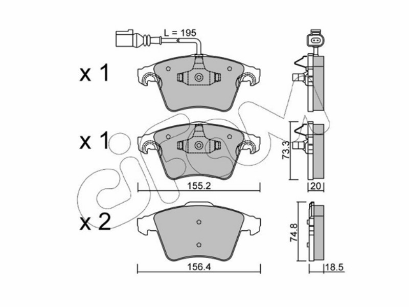 Brake pads