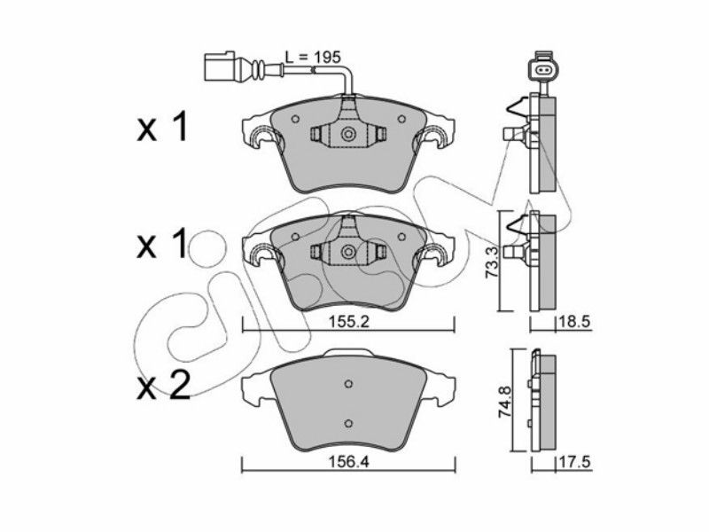 Brake pads