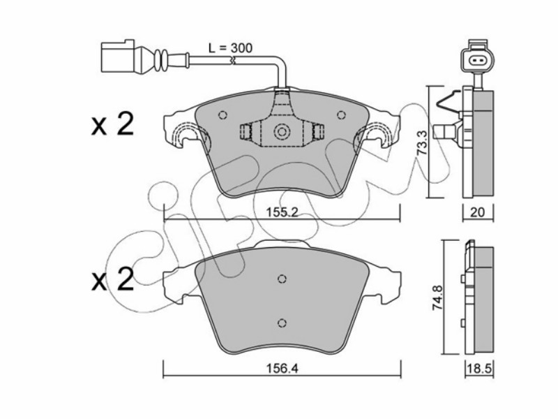 Brake pads