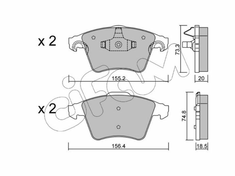 Brake pads