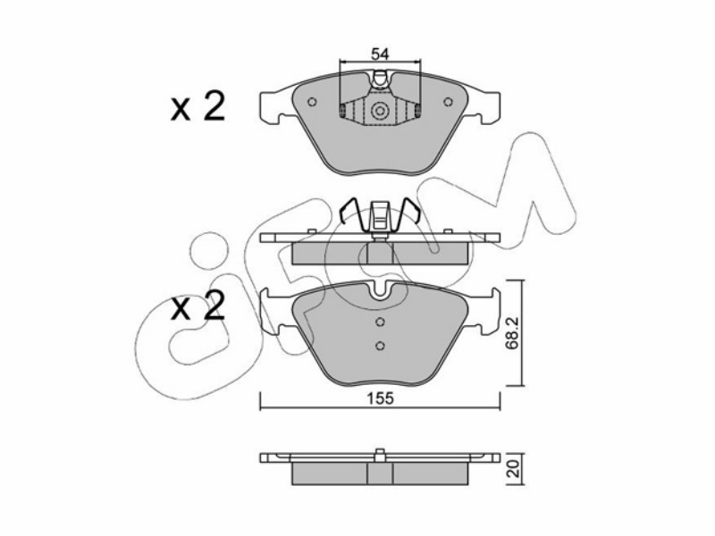 Brake pads