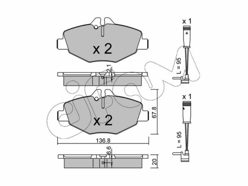 Cifam brake pads