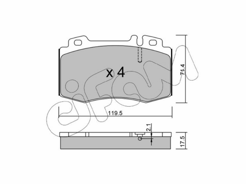 Cifam brake pads