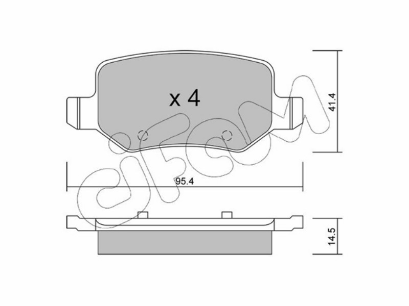 Cifam brake pads