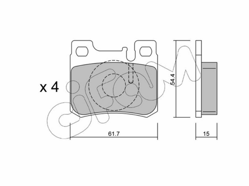 Cifam brake pads