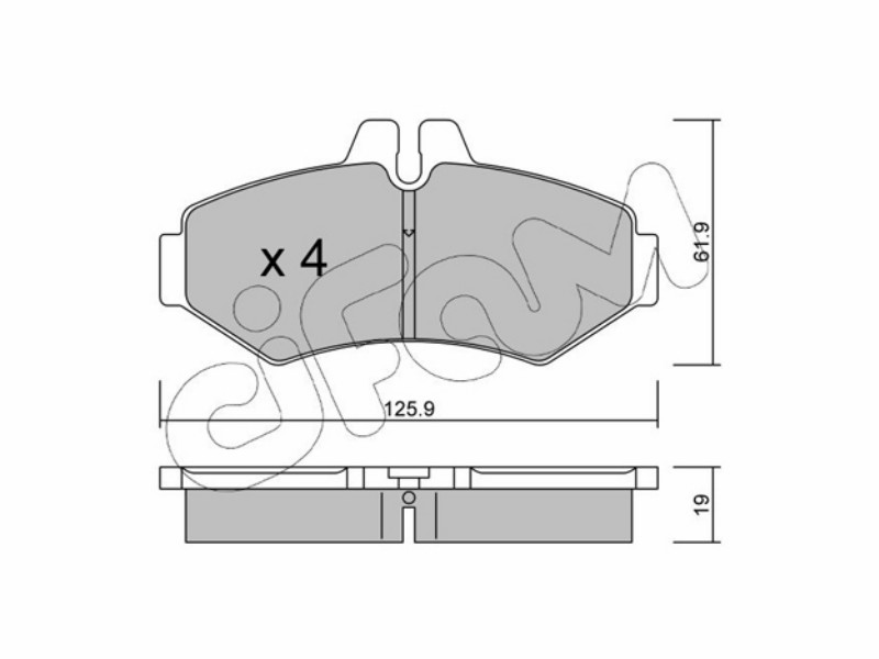 Cifam brake pads