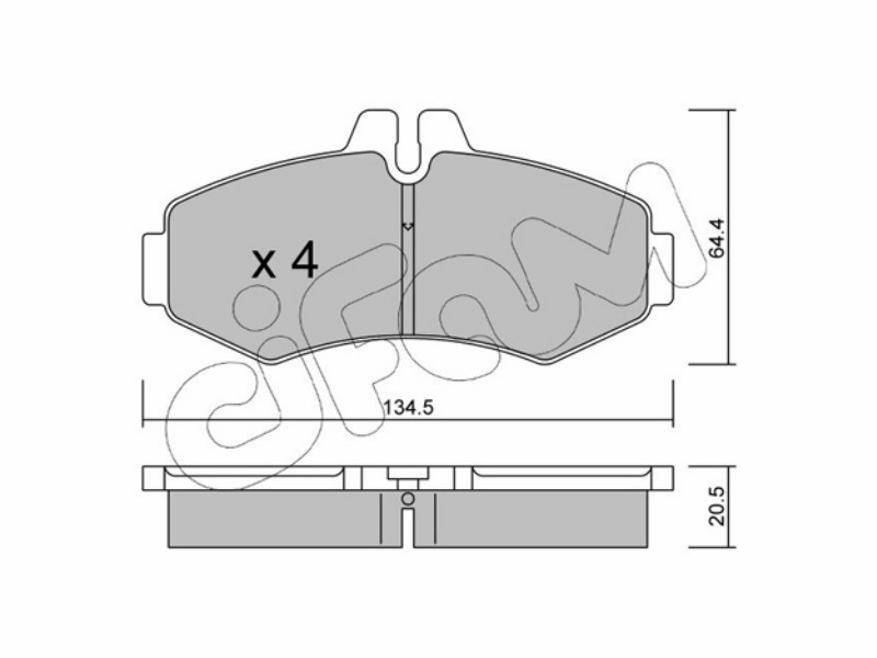 Brake pads
