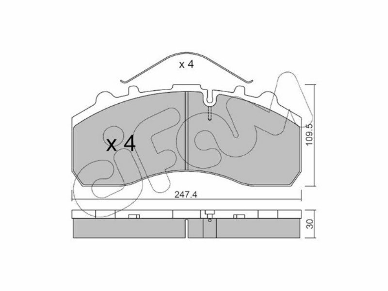 Brake pads