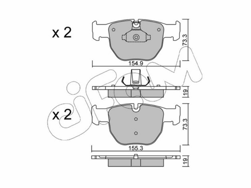 Cifam brake pads