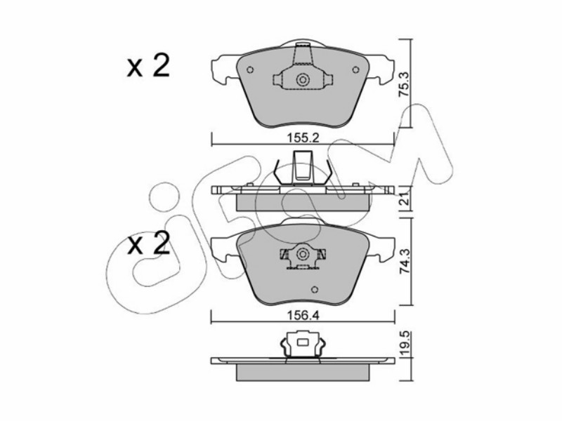 Cifam brake pads