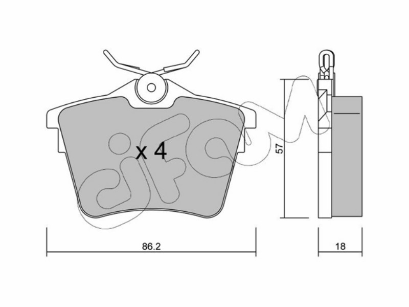 Brake pads