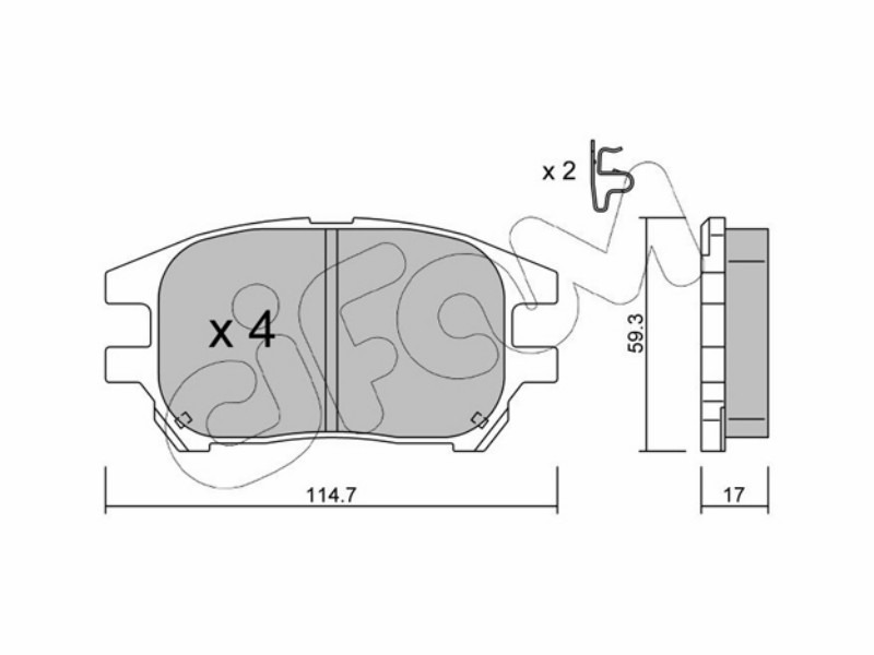 Brake pads