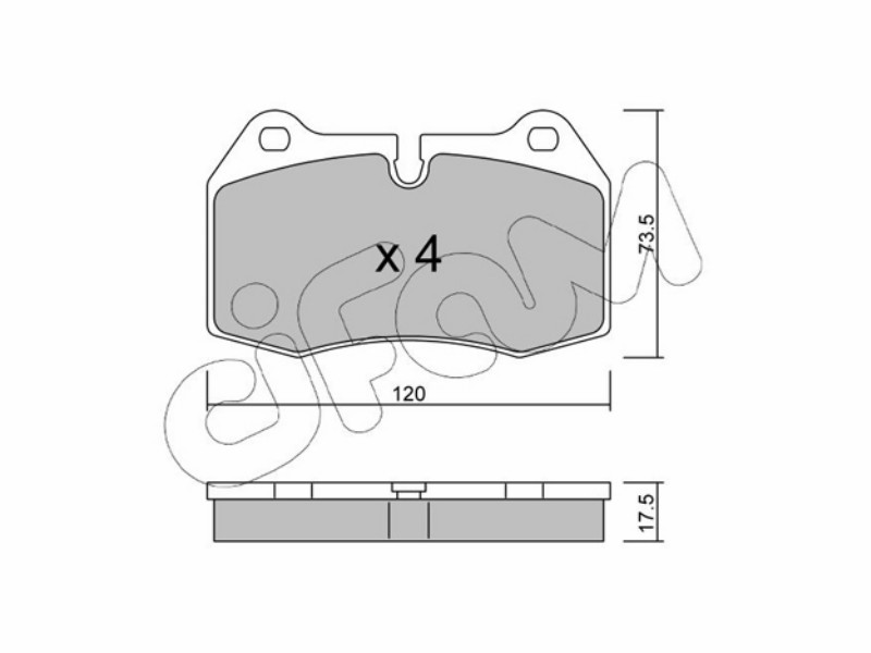 Cifam brake pads