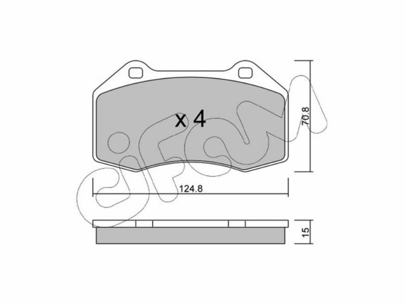 Cifam brake pads