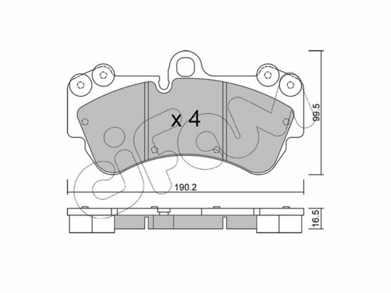 Cifam brake pads