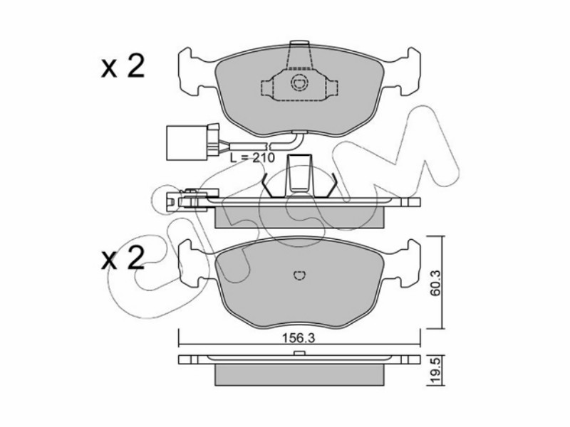 Cifam brake pads