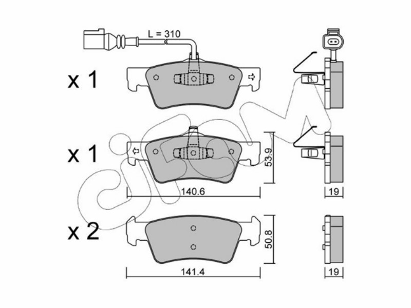 Brake pads