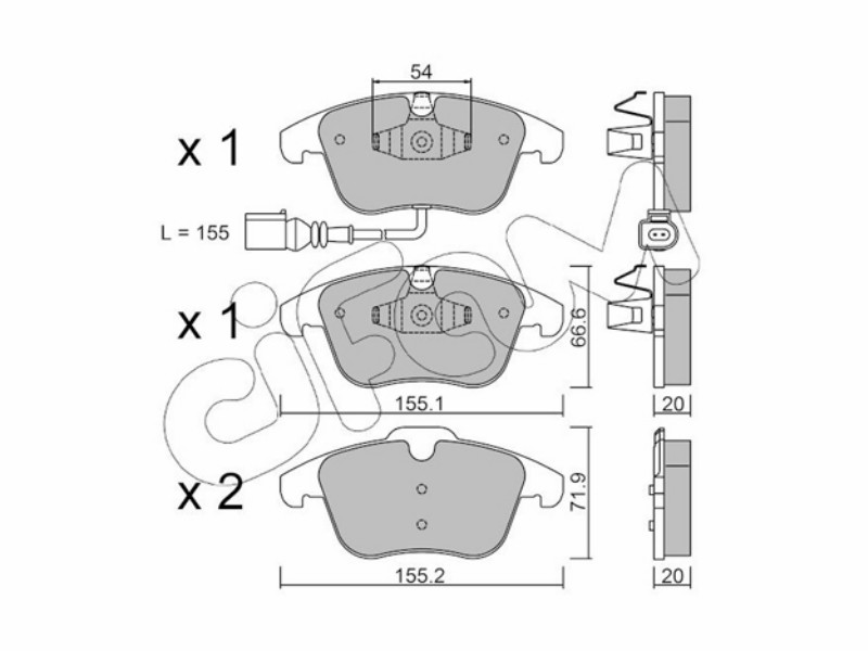 Brake pads