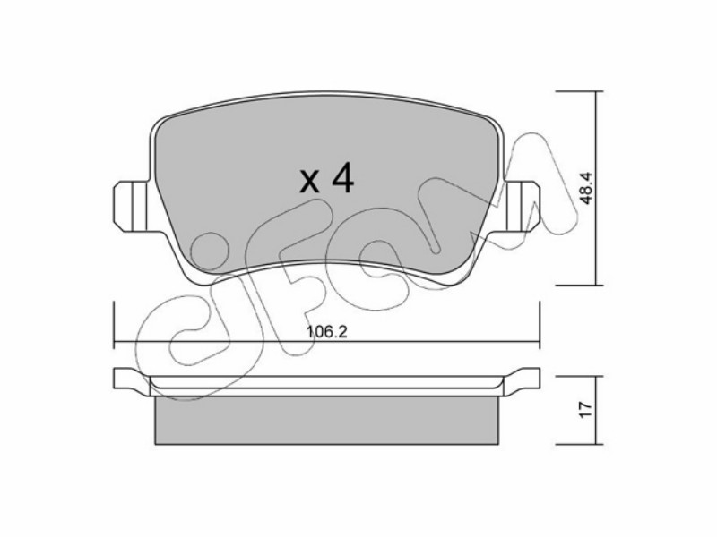 Cifam brake pads
