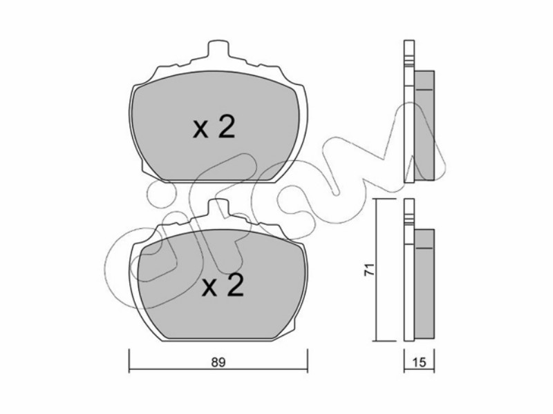 Cifam brake pads