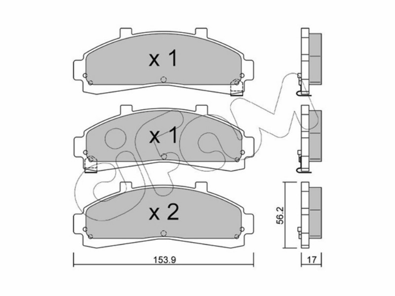 Cifam brake pads