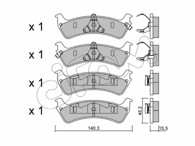 Cifam brake pads