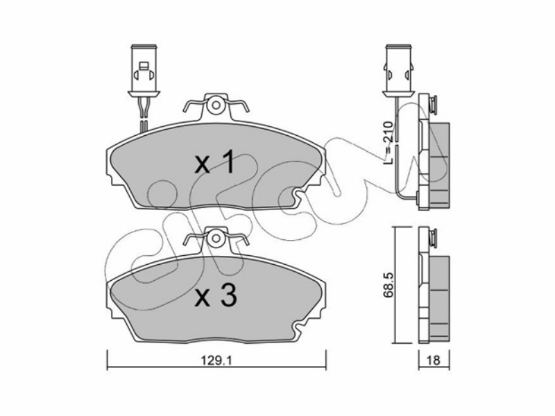 Brake pads
