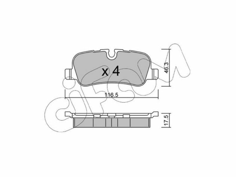 Cifam brake pads