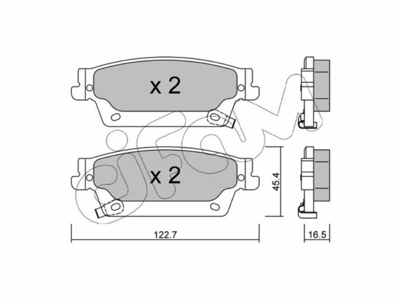 Cifam brake pads