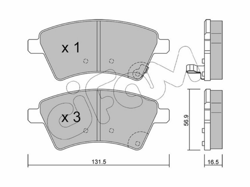 Brake pads