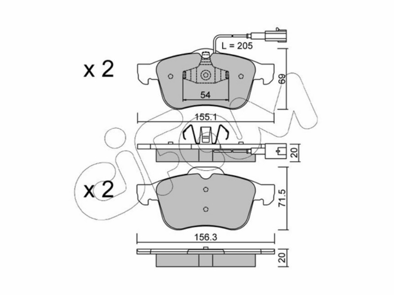 Brake pads