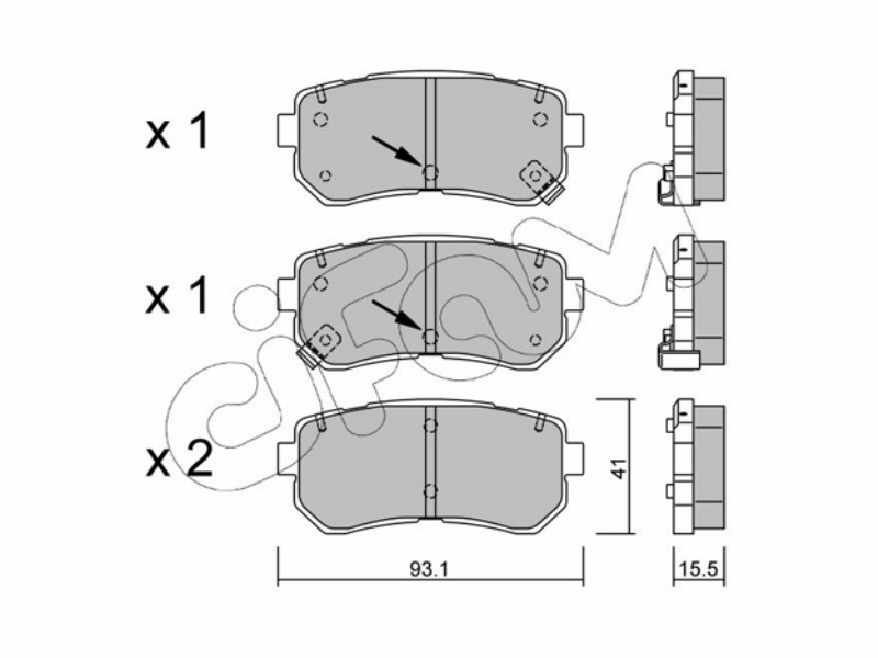 Brake pads