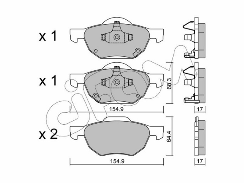 Cifam brake pads
