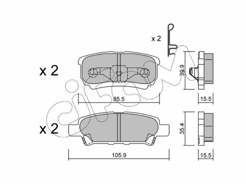 Brake pads