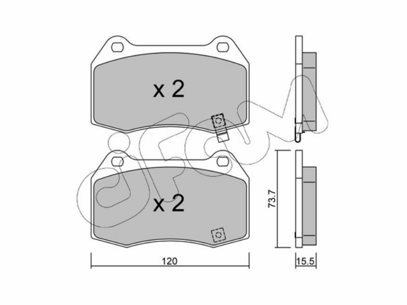 Cifam brake pads