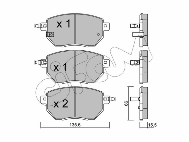 Cifam brake pads