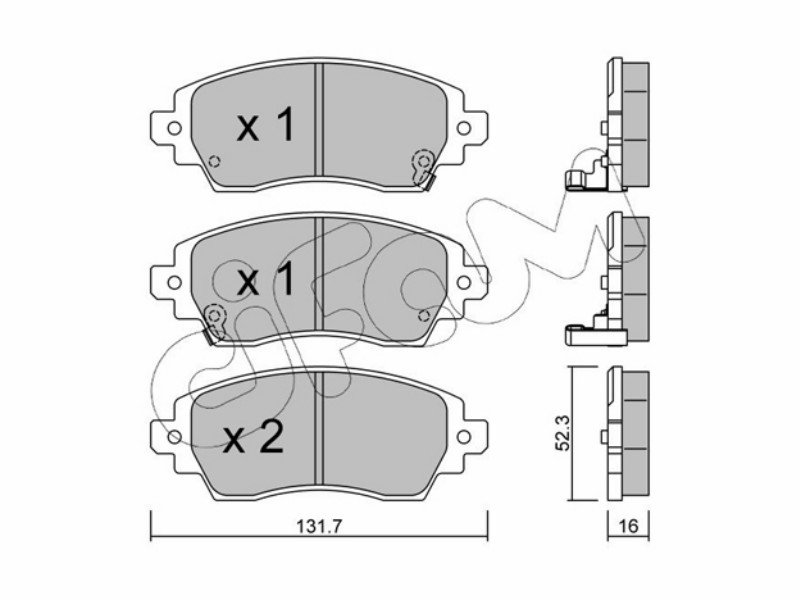 Cifam brake pads