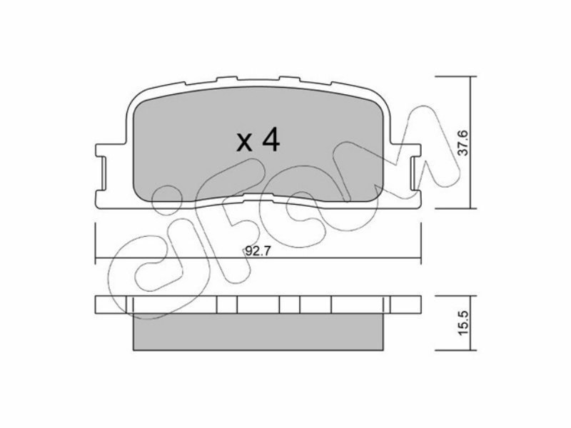 Cifam brake pads