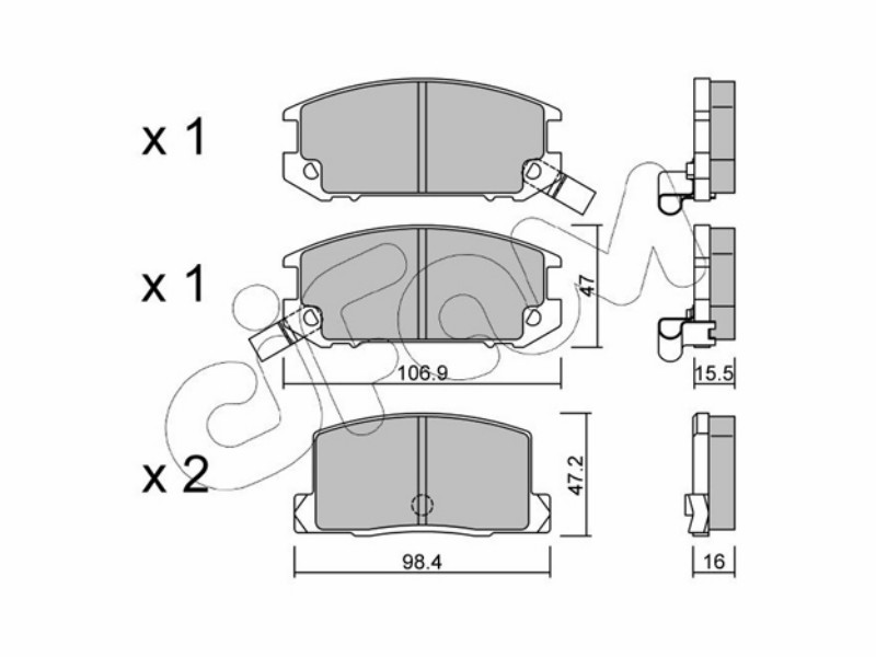 Brake pads