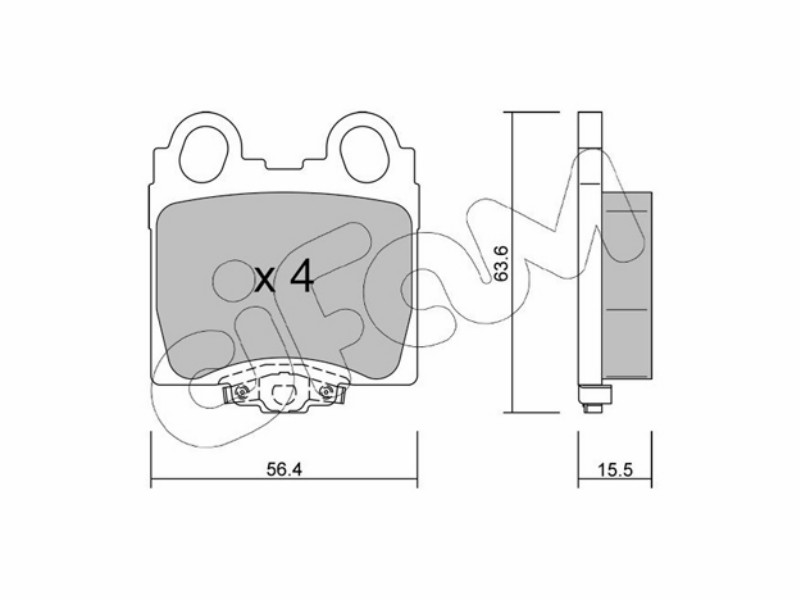 Cifam brake pads
