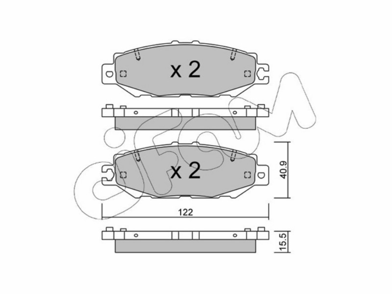 Cifam brake pads