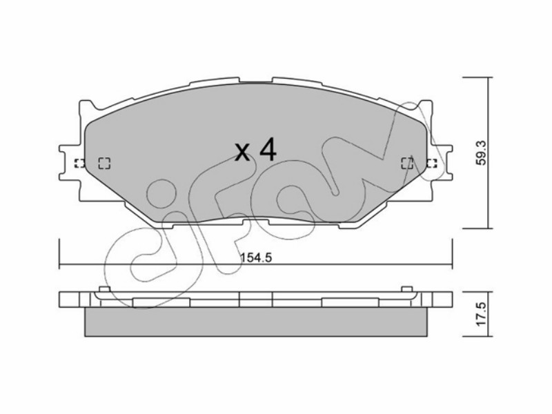 Cifam brake pads