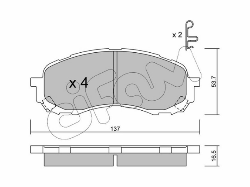 Brake pads