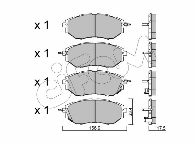 Cifam brake pads
