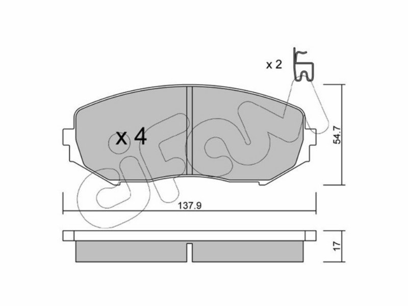 Brake pads