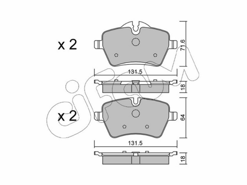 Cifam brake pads