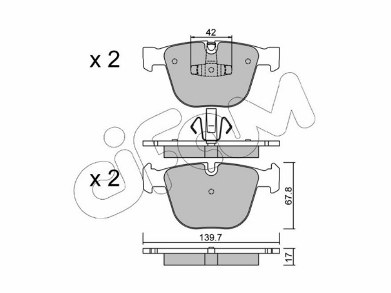 Cifam brake pads
