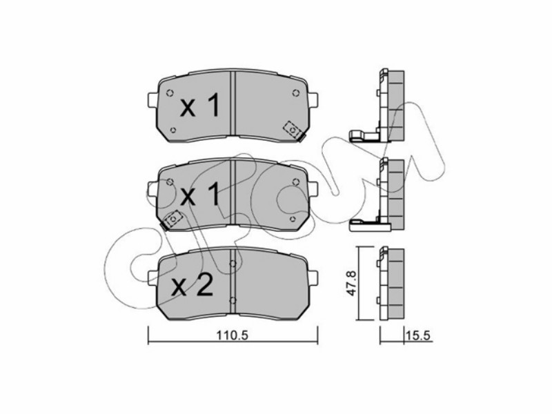 Brake pads
