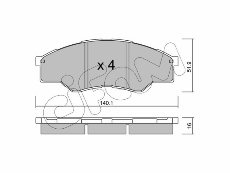 Cifam brake pads